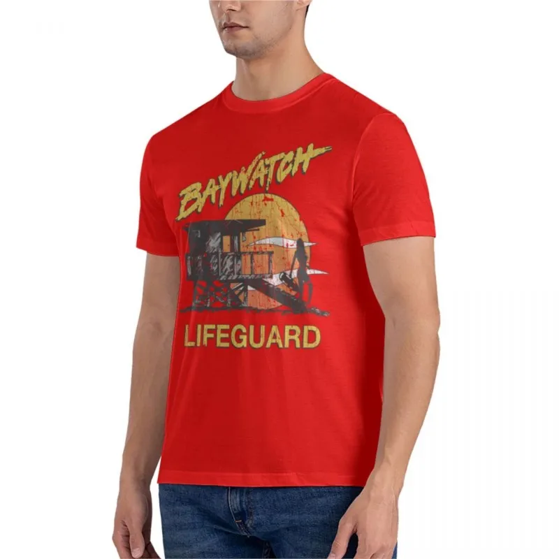 Baywatch Lifeguard Sunset 1989 Classic T-Shirt plain black t shirts men cute tops big and tall t shirts for men