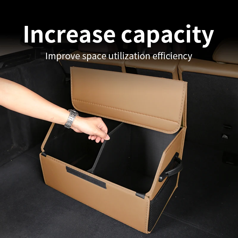 

Car Trunk Foldable Medium-Sized Storage Box For Mitsubishi Motors Chrysler Valiant Lancer Delica L200 eK Lancer Colt Mirage