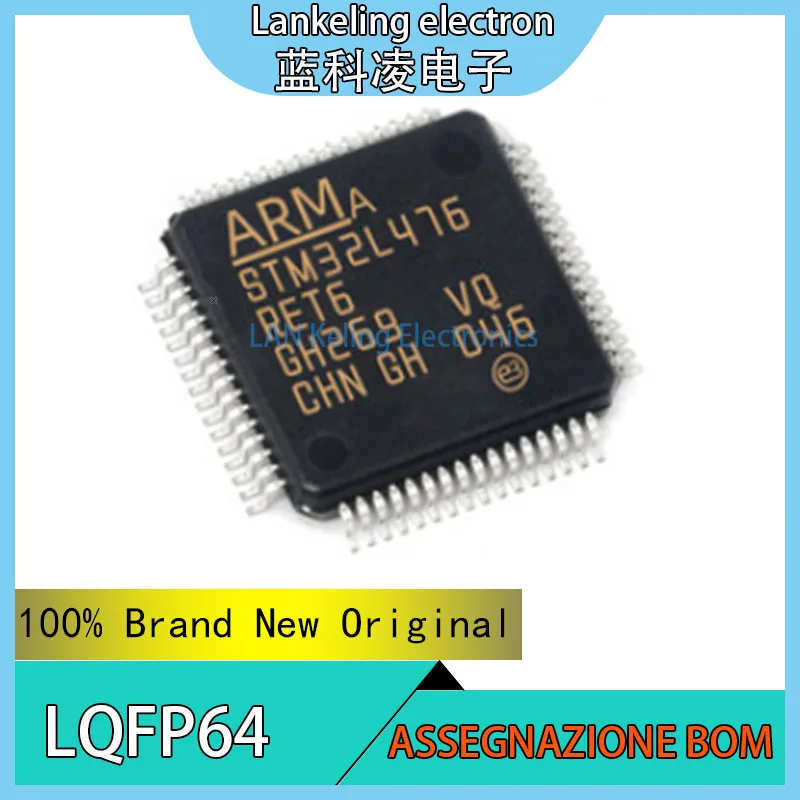 

STM32L476RET6 STM STM32L STM32L476 STM32L476RE STM32L476RET 100% Brand New Original MCU LQFP-64 Chip IC