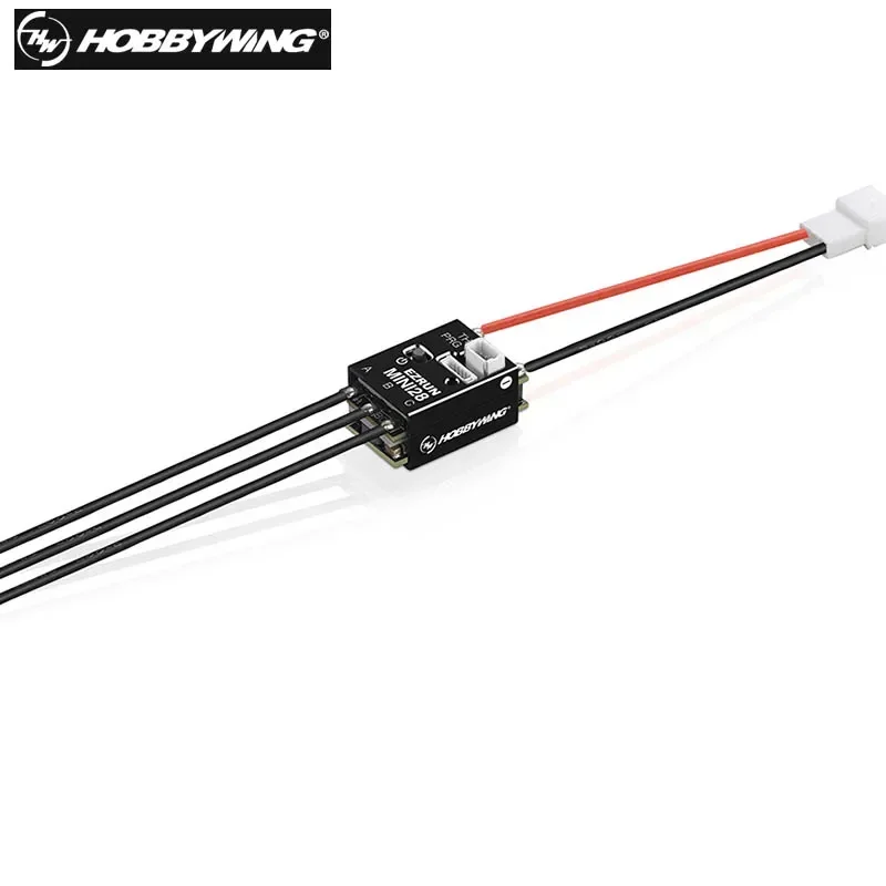 Hobbywing EZRUN MINI28 30A Sensored Brushless ESC 2S Small Size Support Bluetooth Settings For 1/28 1/27 GL Racing Drift Car RC