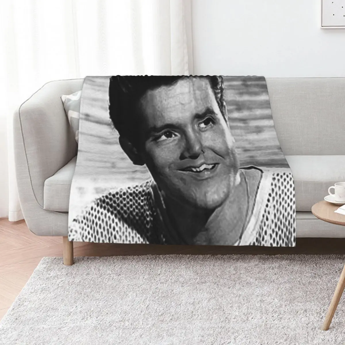 Cliff Richard Throw Blanket Personalized Gift Custom Heavy Soft Plush Plaid Luxury Designer For Baby Blankets