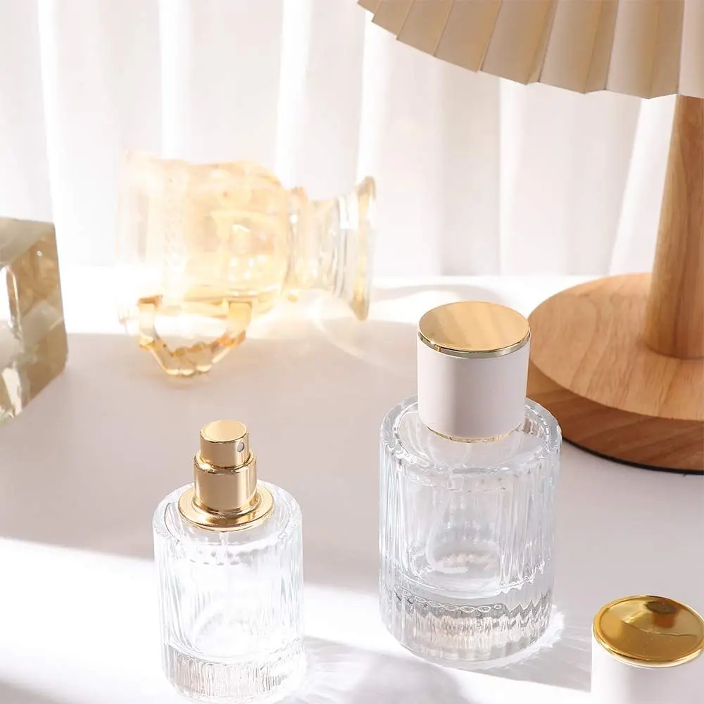 ขวดสเปรย์แบบเติมได้ ขนาดพกพา 30 มล. 50 มล. สำหรับเครื่องสำอาง ใช้ภายนอกอาคาร