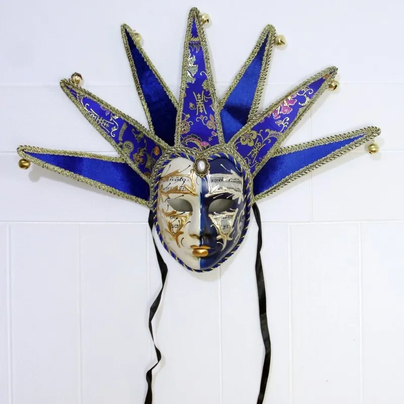 Carnival Italy Venice Full Face Mask Party Men and Women Masquerade # 1 # W.