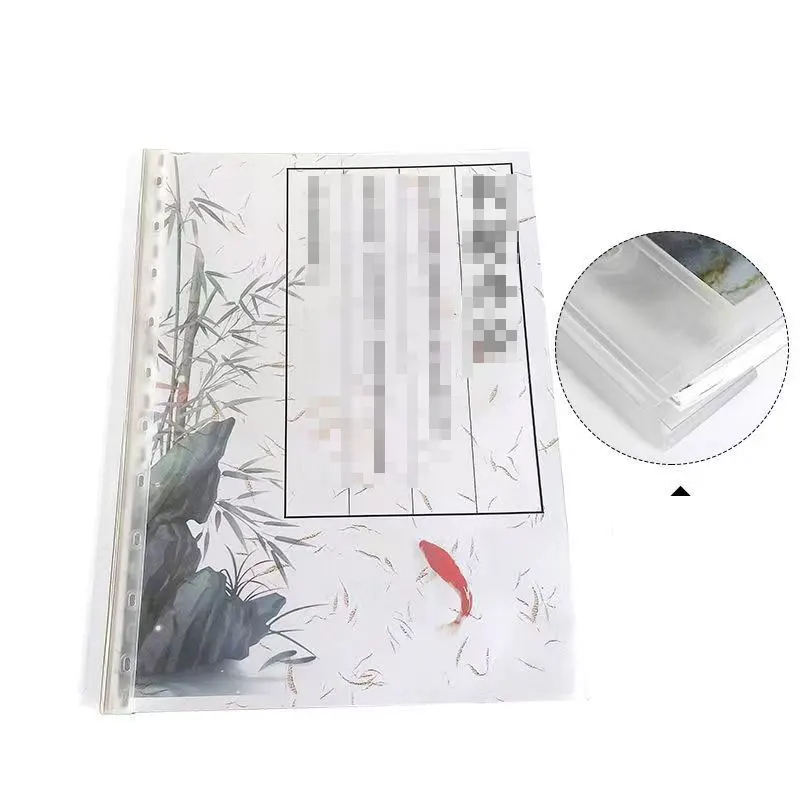 100 pçs/lote tiras de ligação de plástico transparente pvc aventais 10 loops 3-10mm 20-80 folhas máquina binder fornecedores a4 pente aglutinantes