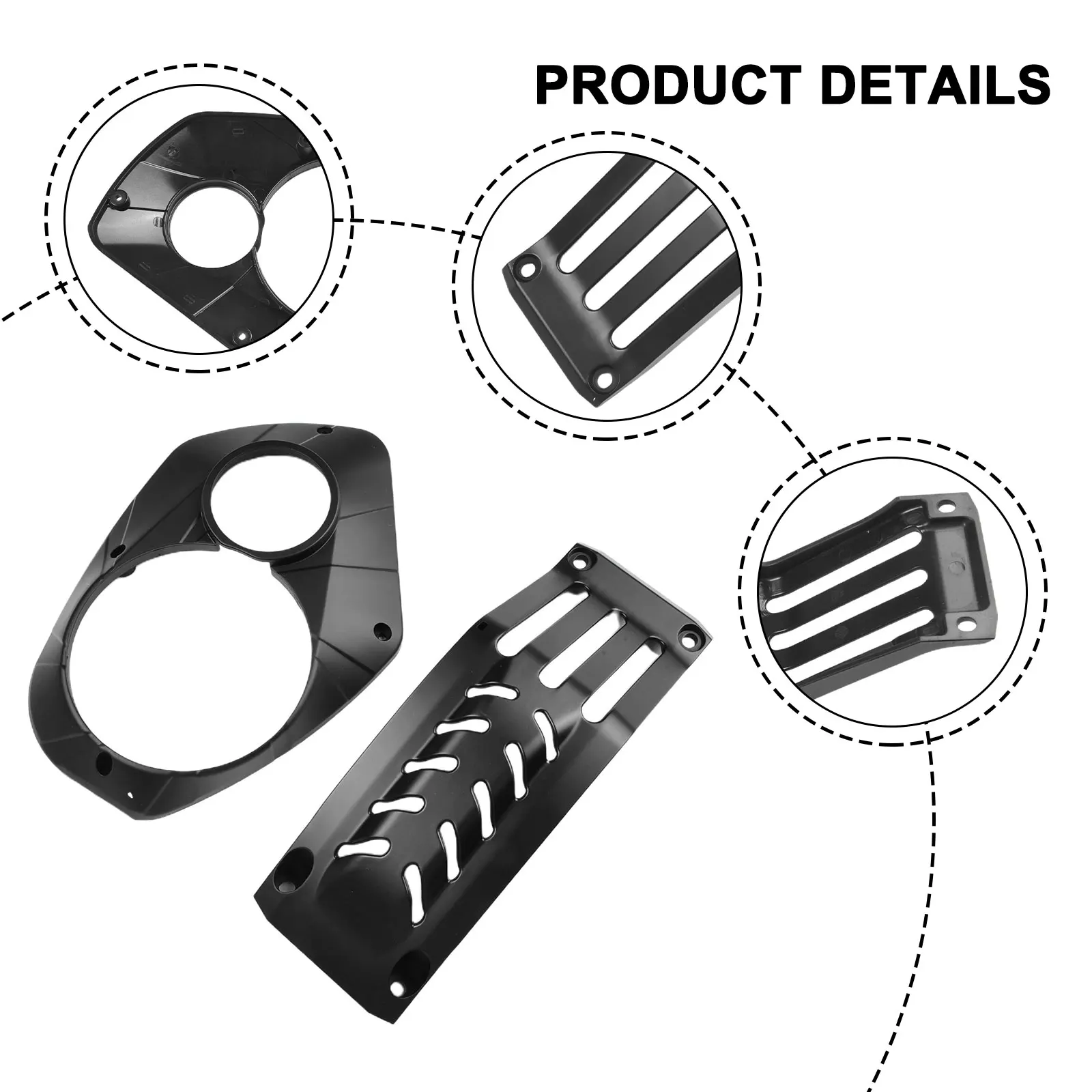 

Для средней электрической машины G520B ACM04, плата электродвигателя, черный пластиковый материал, инструменты 20, 15, 3 см, аксессуары