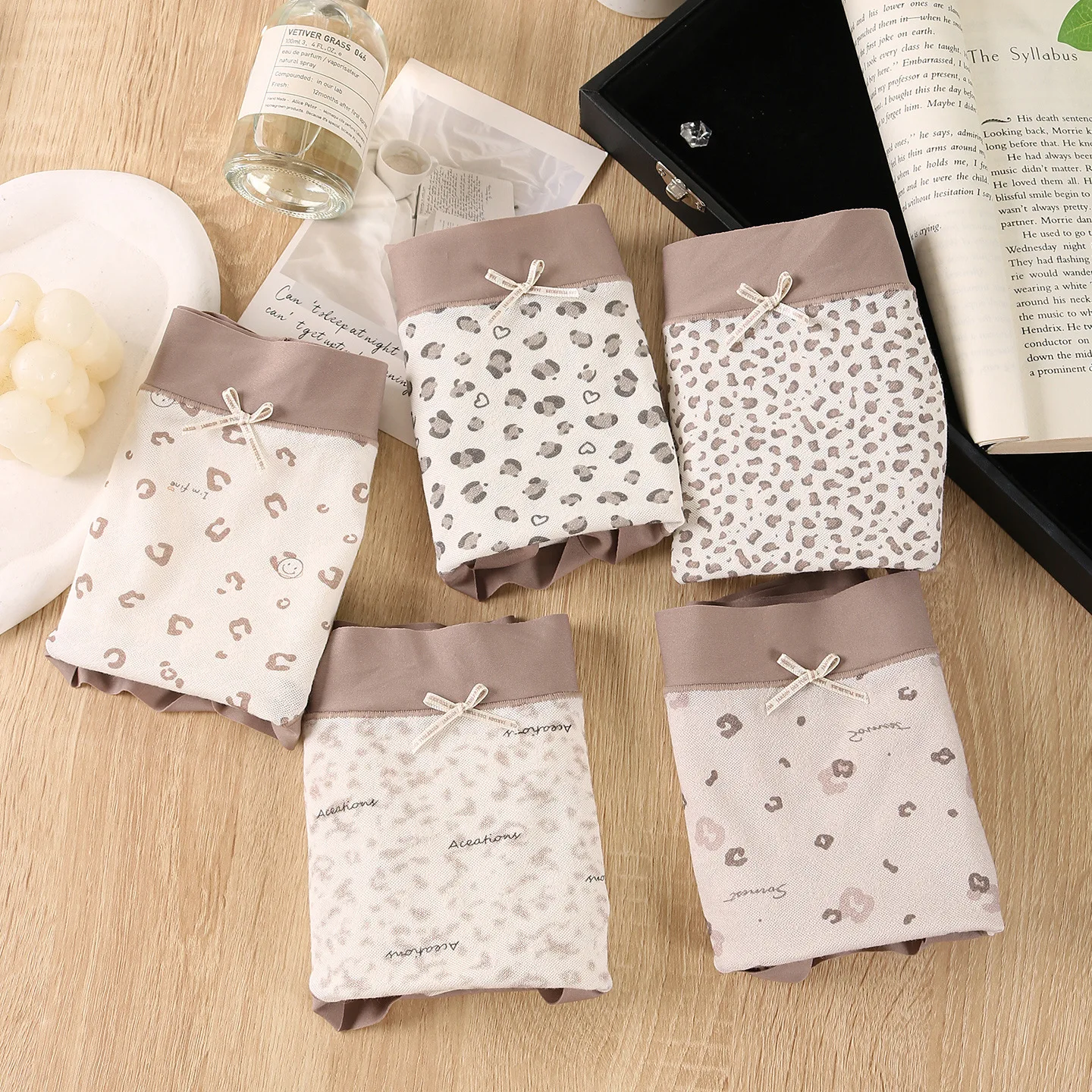 new girls underwear 4pc/lot middle waist viscose fashion briefs young girl panties Teenagers wholesales students M L XL