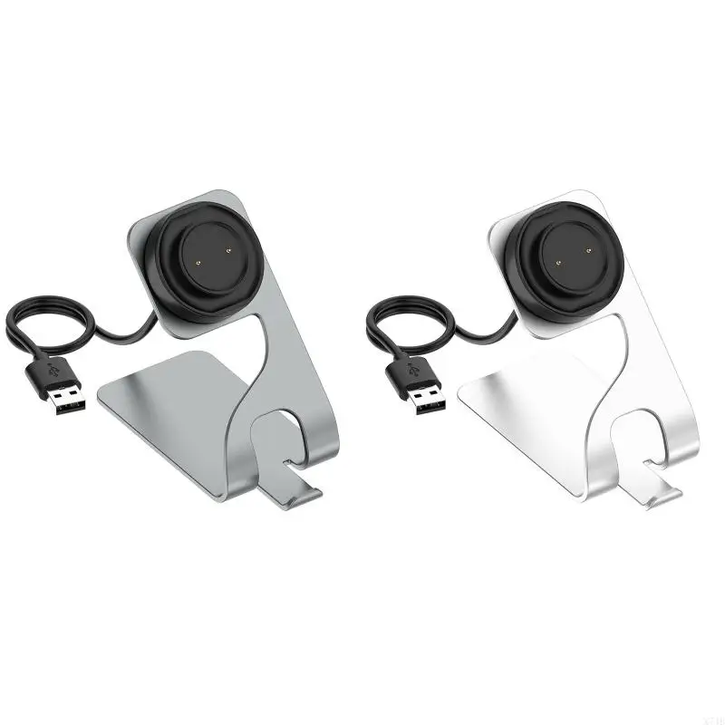 

USB Charging Cable Data Holder Power Station Adapter Dock Bracket Compatible for GTS4 Mini Watch