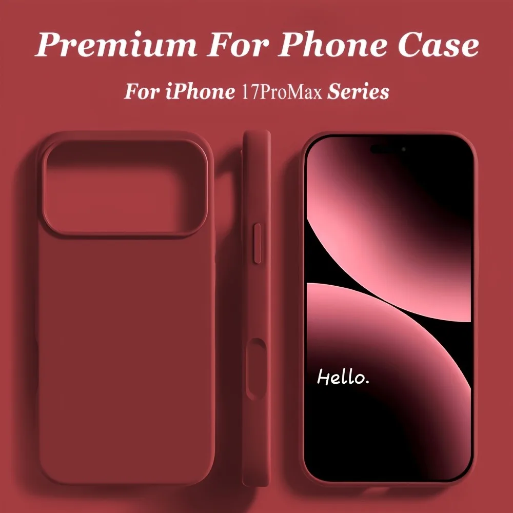 Flüssigsilikonhülle für iPhone 18 17 16 Pro Max, weiche TPU-Hülle für iPhone 17 18 Pro, stoßfeste Schutzhülle für iPhone 15 14 Pro Max – Detail 5