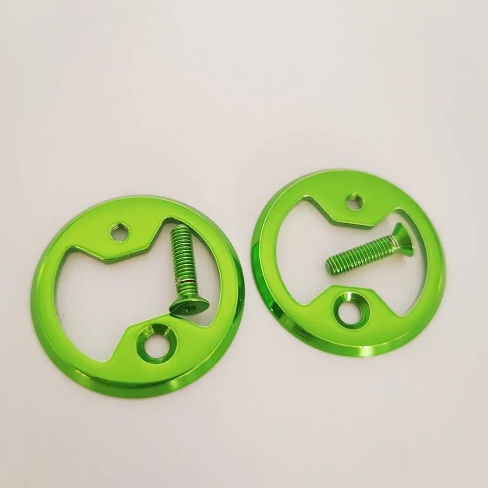 

Pedal Plate Cleats 2Pcs Practical Easy Installation Bright Color Standard Thread Pedal Plates