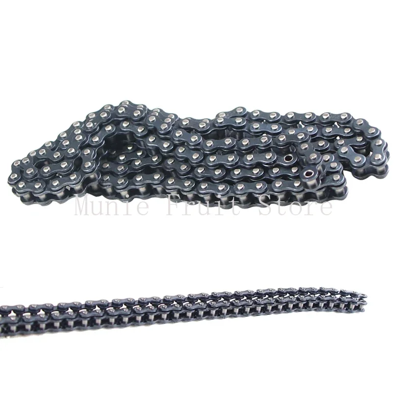 0.5/1/1.5/5Meter 04C Roller Chain / Chain Links Connector Industrial Transmission Chain Pitch 6.35mm for 04C Sprocket