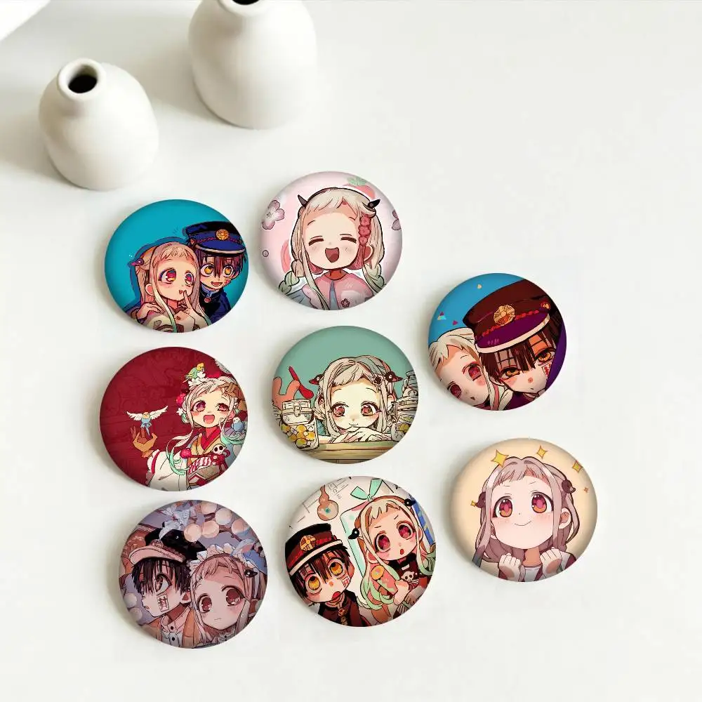 

Toilet-Bound Hanako-kun Nene Yashiro 25mm 32mm 44mm 58mm 75mm Brooches Badges Pins for Accessories Gift