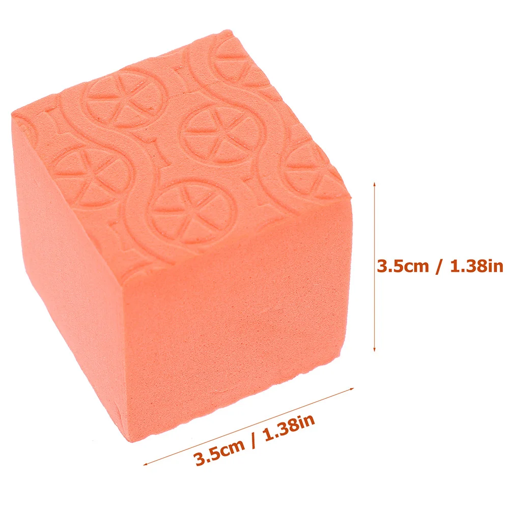 50 Pcs Building Blocks Cube Teaching Aids Small Educational Game Toy Piece Foam Cubes Kids Early Colorful Child