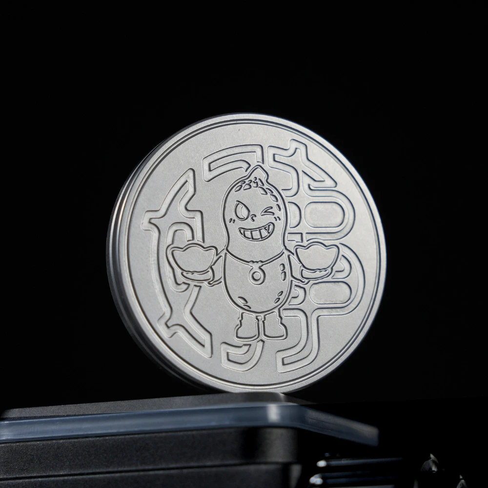 

Игрушка-антистресс HORSE EDC из нержавеющей стали PEEK: тактильная монета для снятия тревоги, гаджет для взрослых