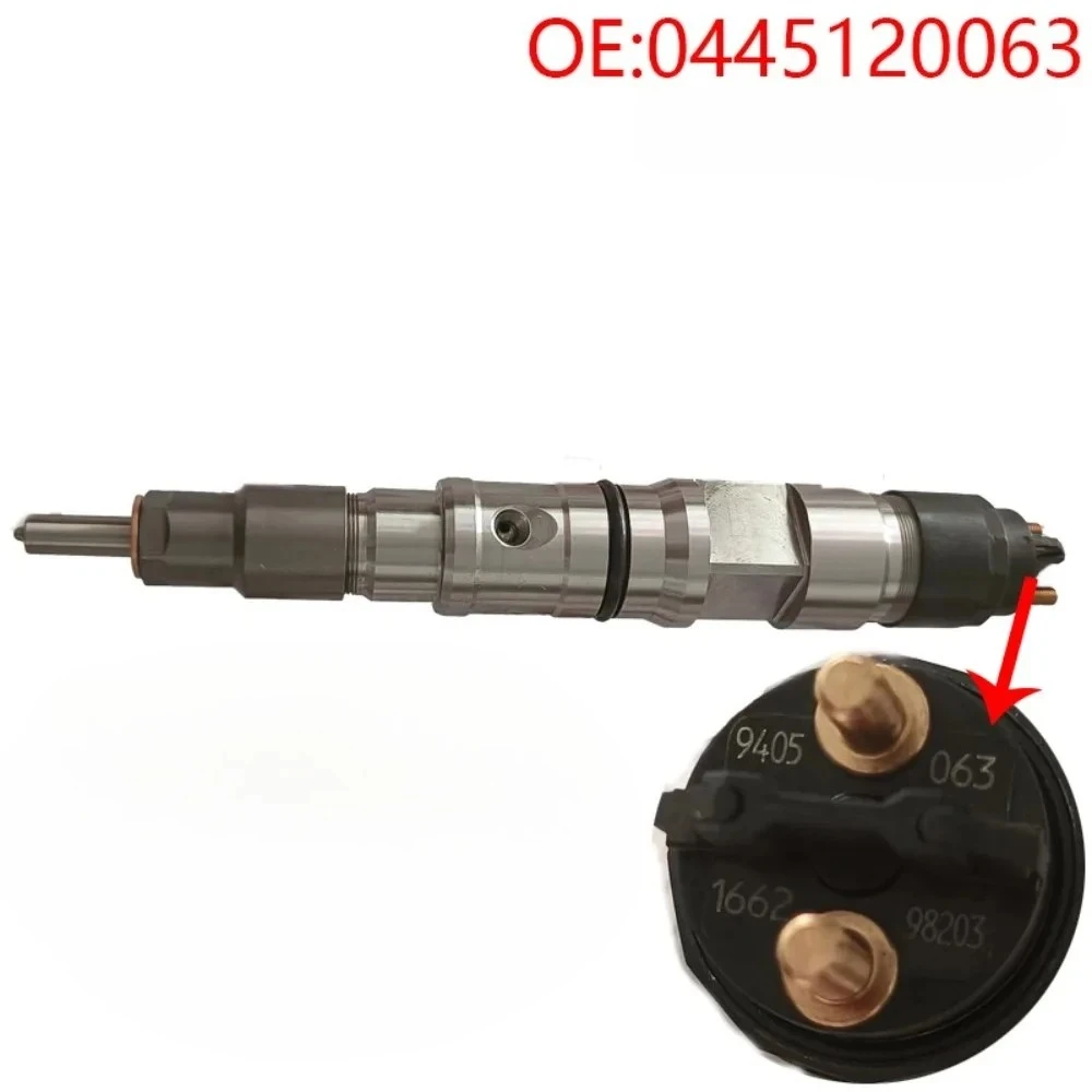 

Original High Quality New For 0445120063 837069215 Diesel Fuel Injector for Cummins for Weichai Truck