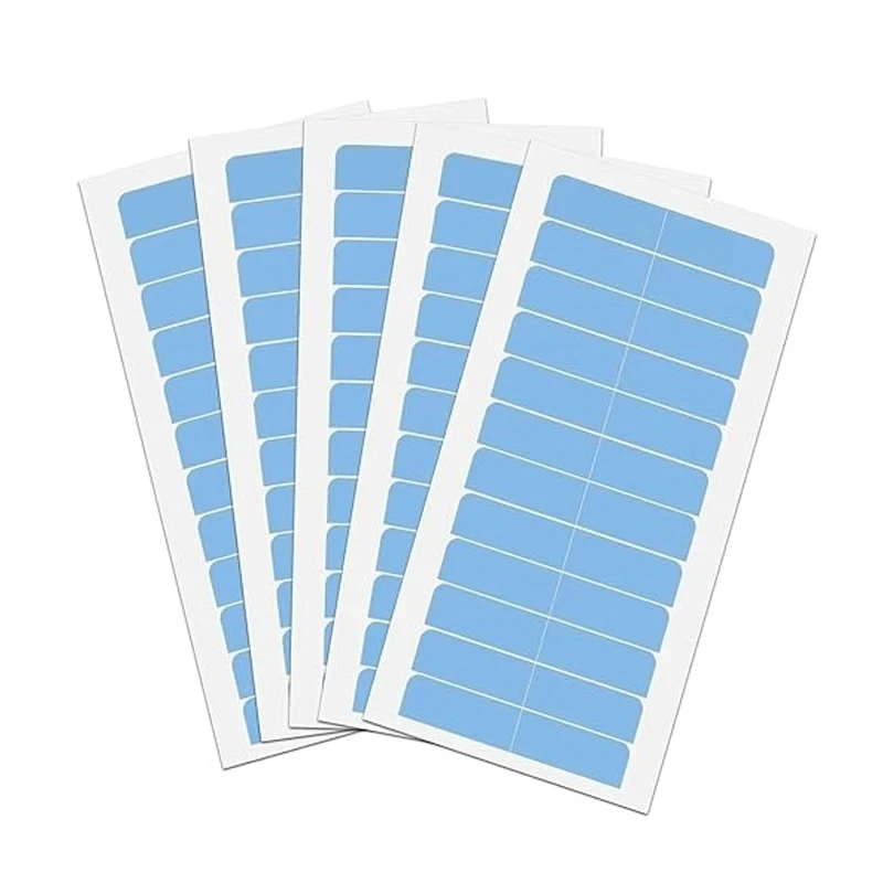 Double Sided Replacement Adhesive Tape for Hair Extensions And Lace Front Wigs - 5/10/15 Sheets Pack Sizes - 60/120/180 Pcs view 6