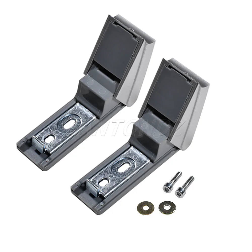 9590178 Door Hinge For Liebherr Fridge Freezer Refrigerator Pair Hinges With Fixings Silver 03-JRI-857 Repair Kit - view 5
