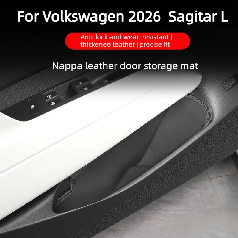 

For Volkswagen 2026 All-New Sagitar L Door Panel Storage Pocket Scratch-Proof Waterproof Interior Accessories