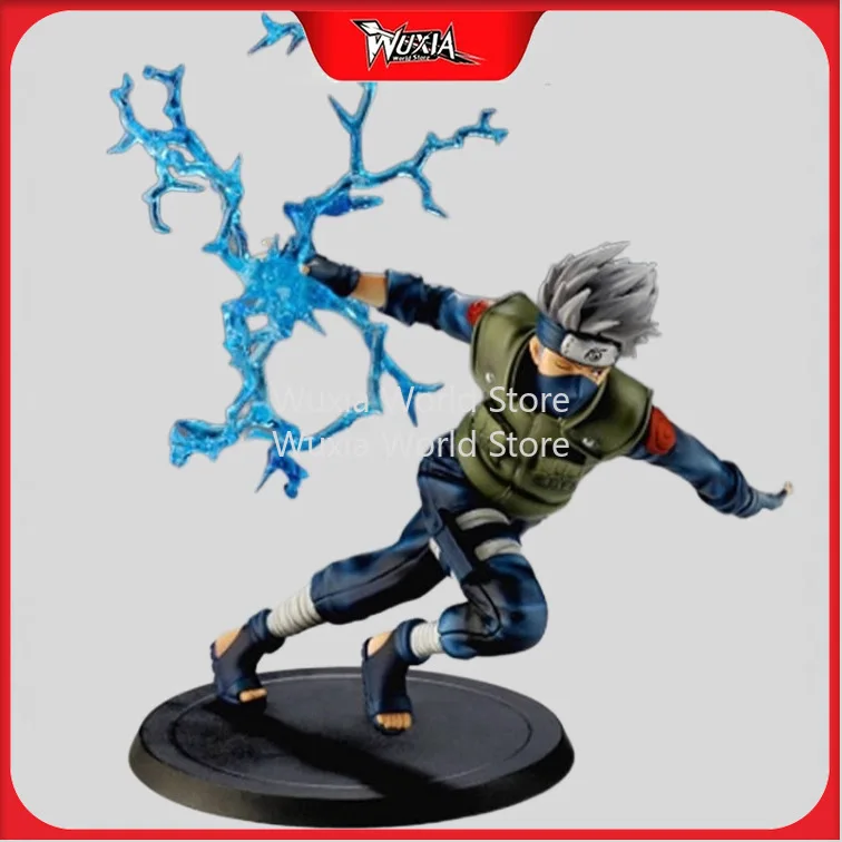 

22cm Hatake Kakashi Figure NARUTO Sixth Generation Running Form Anime Figure Desktop Ornament Decoration Best Gifts for Children