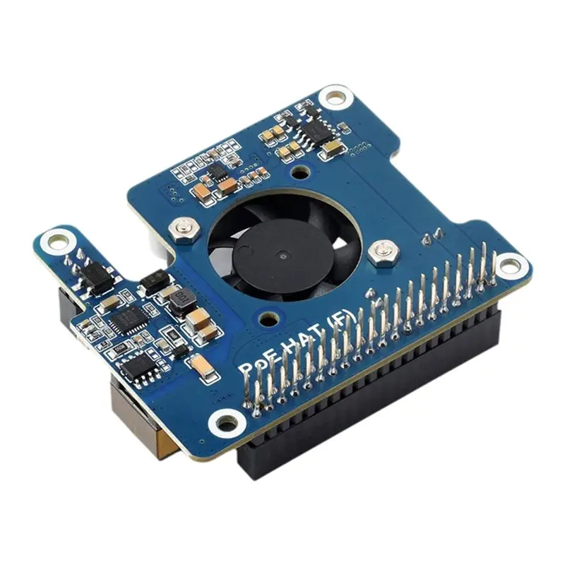 clcu-raspberry-pi-5-poe-hat-パワーオーバーイーサネット-8023af-モジュール-pi5用