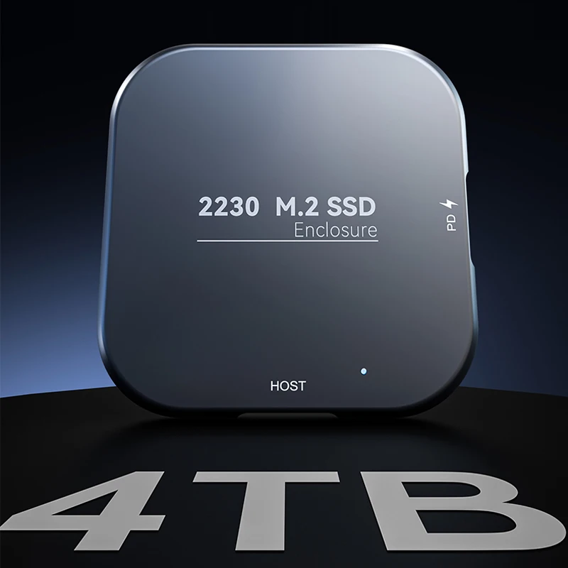 마그네틱 M.2 2230 NVMe SSD 인클로저 100W PD Type-C 4K HDMI 어댑터 도킹 스테이션 SSD 케이스 USB C-NVMe for Phone MacBook ,Magnetic M.2 2230 NVMe SSD Enclosure 100W PD Type-C 4K HDMI  Adapter Docking Station SSD Case USB C to NVMe for Phone