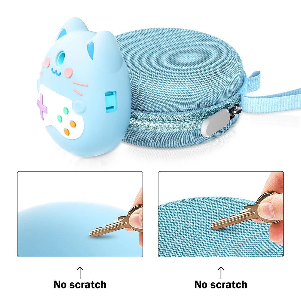 Silicone Cover Case for Tamagotchi Pix Cute Cartoon Protective Cover Storage Bag Carrying Box For Tamagotchi Pix Kids Toys Gifts