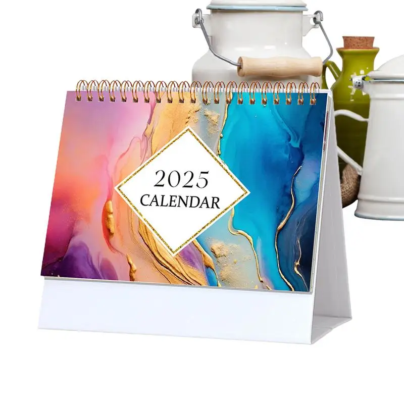 18 Month Calendar Planner 18 Monthly Schedule Organizer 7.6 X 6.7 Inches July 2024-December 2025 Desk Calendar With To-do List