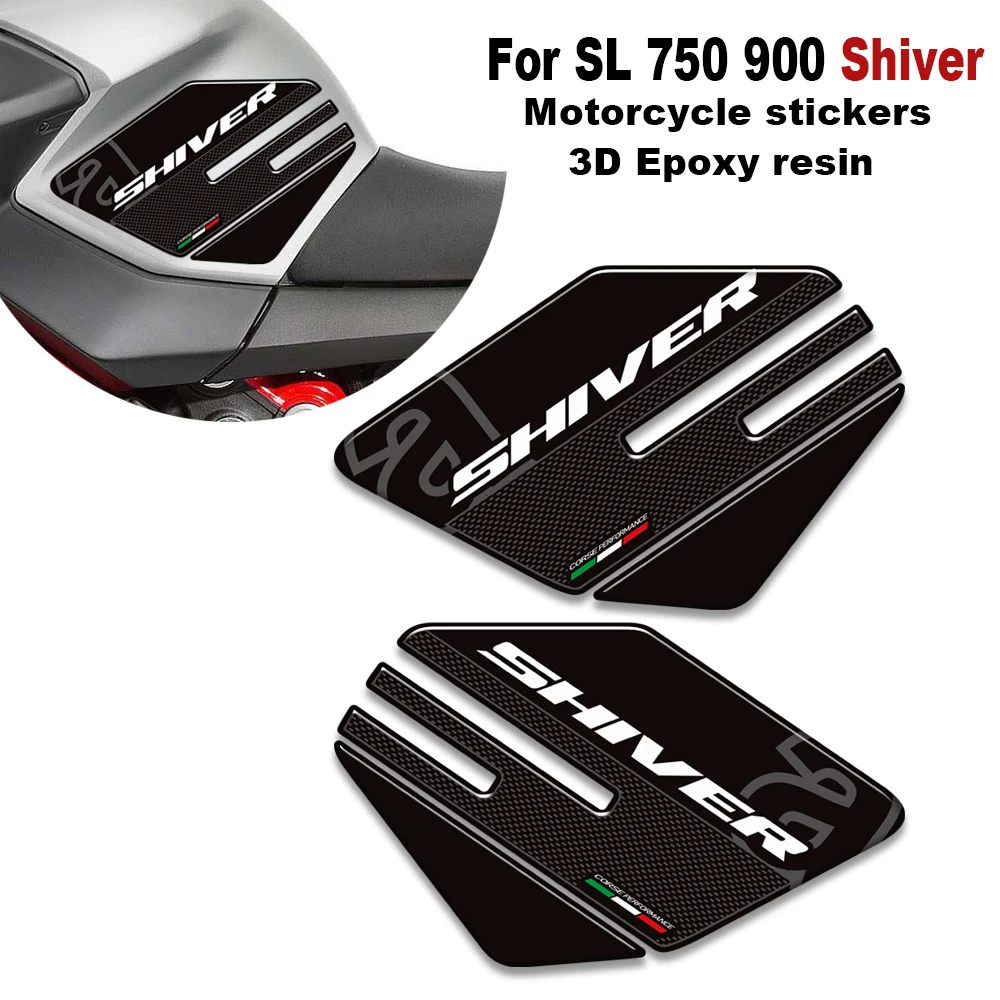 

Motorcycle Protector Tank Pad Grips Gas Fuel Oil Kit Knee 3D Stickers Decal For Aprilia SL 750 900 Shiver 2018-2022