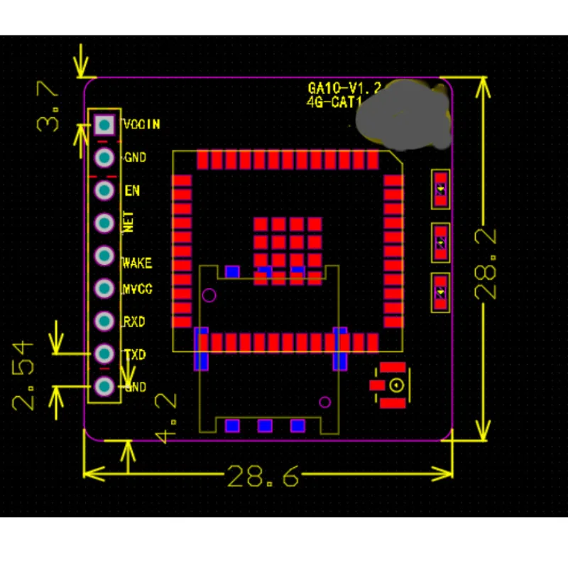 GT-GA10Module 4G CAT1Module All Netcom IoT Development Board4gModule передача данных