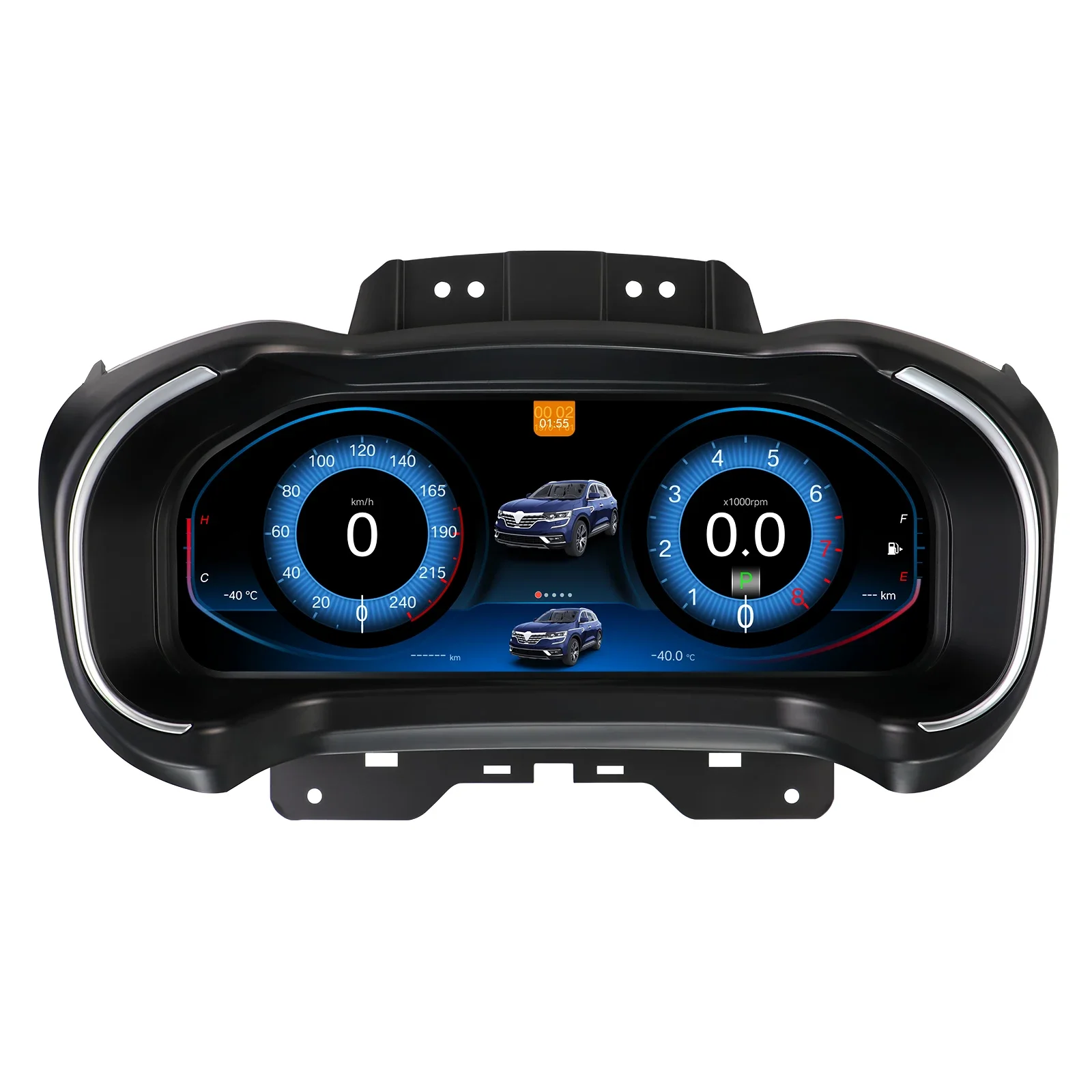 Hizpo 12.3 inch 1920*720 Car Lcd Digital Dashboard Cluster For Renault Koleos 2016 - 2019 Year Modify Paneel Cockpit Instrument