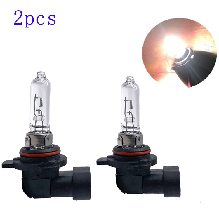2PCS Car Light Parts For HIR2 9012 12V 55W Bulb Long Life Version High Performance Headlight Bulbs Replacement Parts