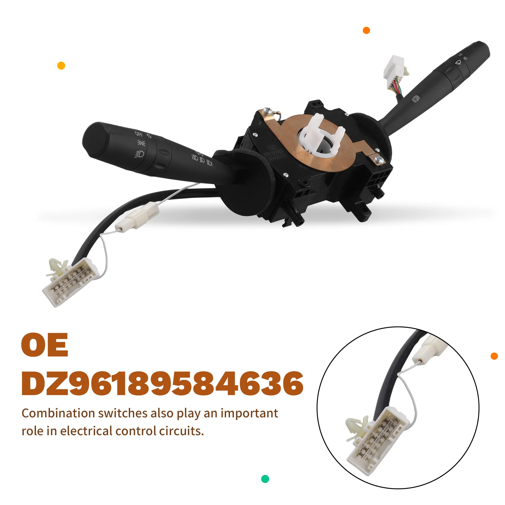

Car Combination Switch DZ96189584636 For M3000H3000 For SHACMAN Truck M3000 LHD-A08Q