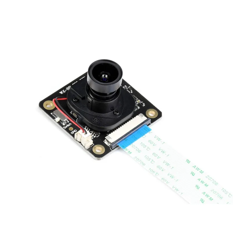 IMX290-83 IR-CUT Camera for Raspberry Pi Starlight Camera Sensor Fixed-Focus 2MP Pixels 98 Degrees FOV