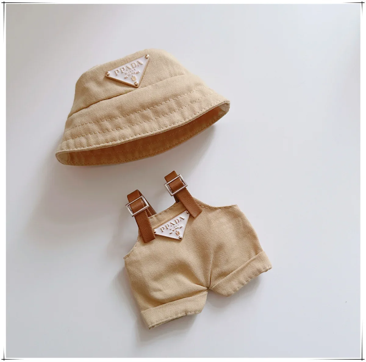 For 17cm v1v2 Labubu Clothes Labubu Sitting Party Hat Bib Pant Shoes Dolls Accessories Cute Decoration Game Toys image 6