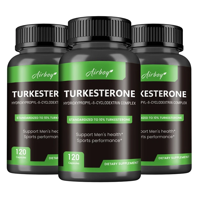 Turkesterone Capsules - Muscle Mass Growth, Strength, Workout Recovery, Energy, Endurance & Men’s Athletic Performance Support