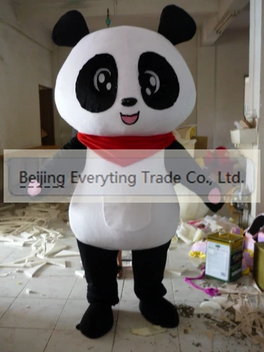 

New Adult Hot Sale Foam Cute Panda Fancy Cartoon Mascot Costume Plush Christmas Fancy Dress Halloween Mascot Costume