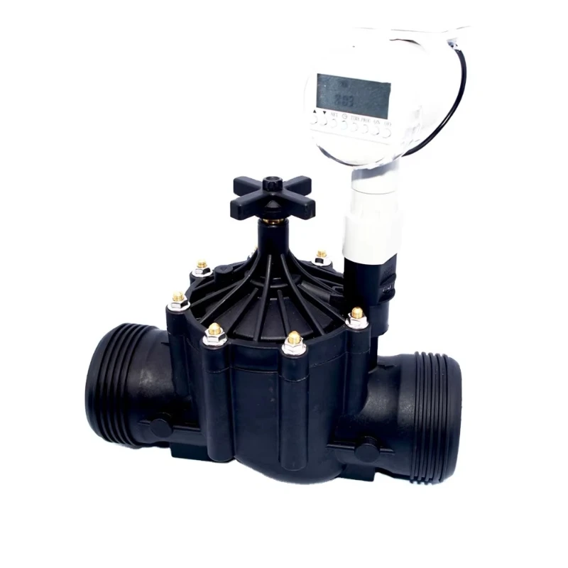 Agricultural equipment latch 9v irrigation solenoid valve timer
