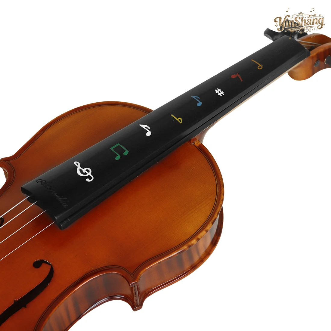 

Foreign Trade 4/4 Violin Ebony Fingerboard a Musical Notation Fretboard Violin Neck Violin Accessories Wholesale