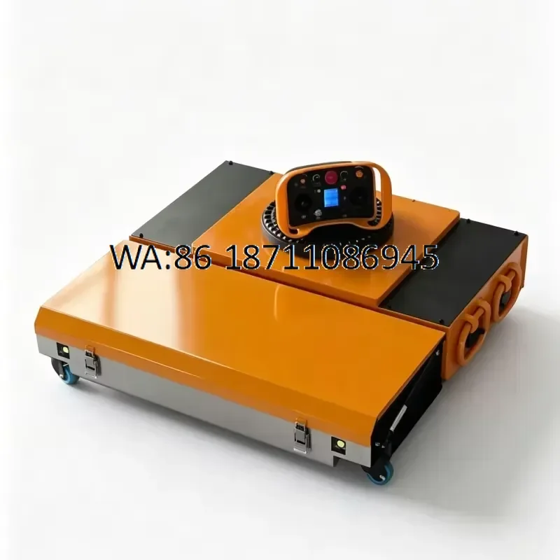 New 35T Moving Skates with Remote Control 360 Degree Rotation for Manufacturing Plant Heavy Object Transporter