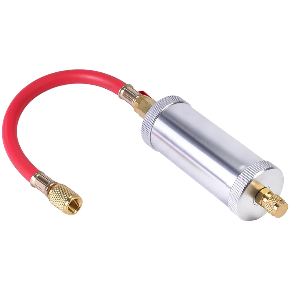 

Car Air Conditioning Cooling Agent Refill Tool Aluminum Alloy with Pressure Rating up to 3000 PSI for Efficient AC Service