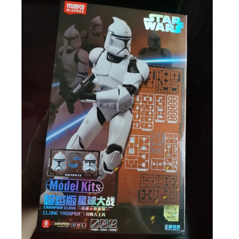 正規品-blokees-スター・ウォーズ-チャンピオンクラス-モデルキット-アナキン・スカイウォーカー-クローン・トルーパー-アクションフィギュア-コレクターズトイ