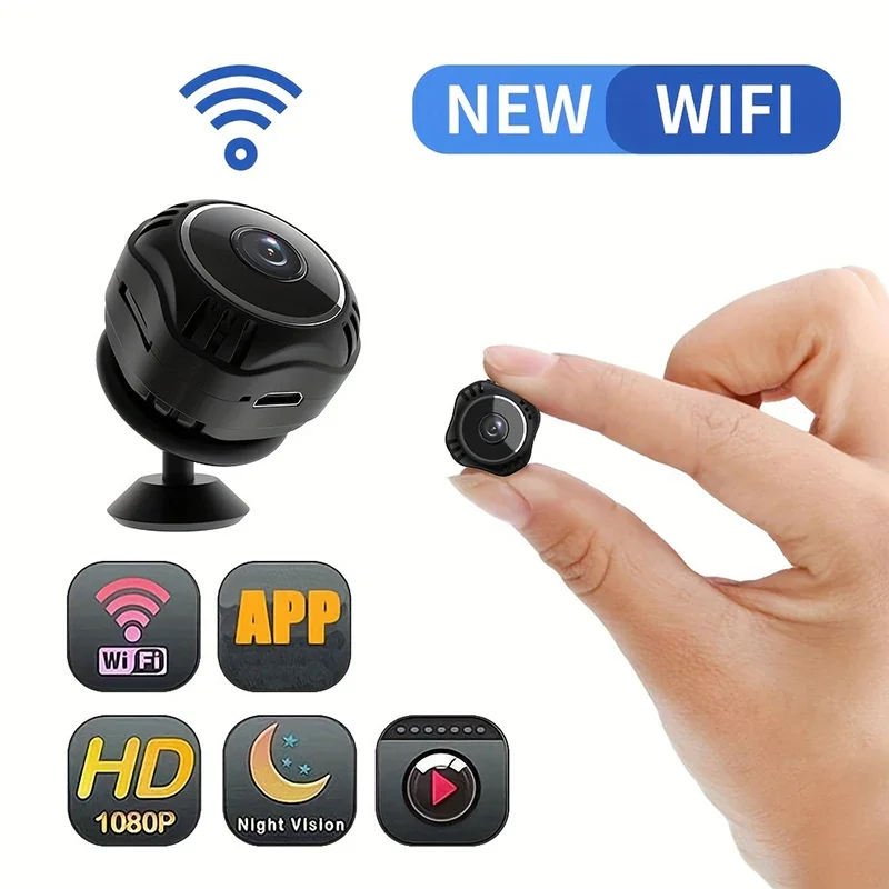 WiFi Network Surveillance Camera HD With Bidirectional Audio Motion Track Infrared Night Vision Sleep Tracking Home Smart Camera