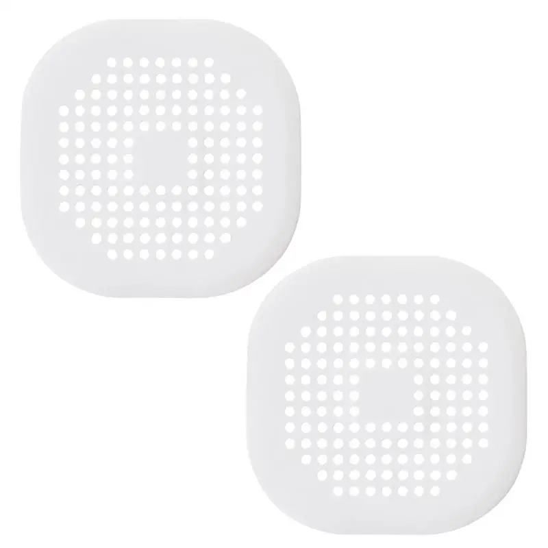 Silicone Hair Stopper Sink Strainer Shower Hair Catcher Square Drain Cover For Shower Shower Hair Drain Catcher Suit For