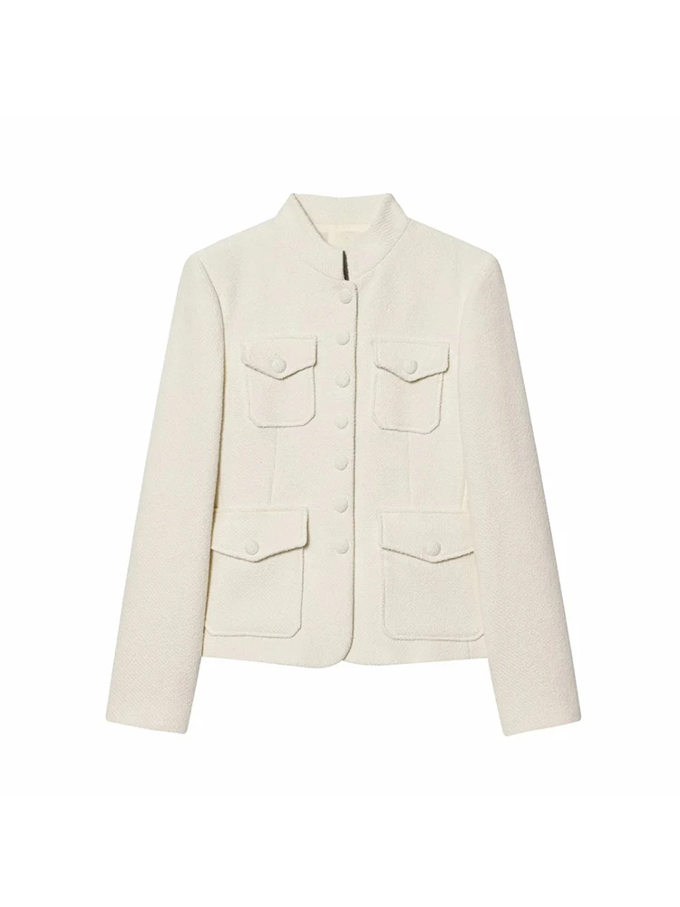 

Женская осенне-зимняя новая куртка-пилот: модная, на молнии, с длинными рукавами, уличная повседневная свободная куртка