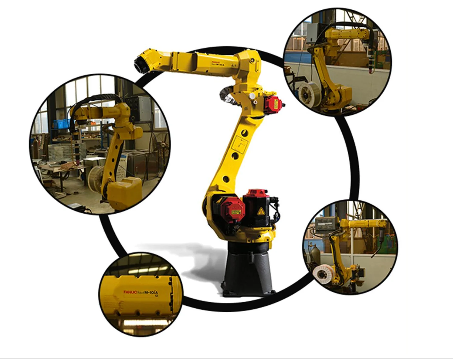 Japan Welding  M-20id/12L Industrial Robot With Megmeet CM 350 Welder And Robot Positioner For Aluminium Iron Spot Welding