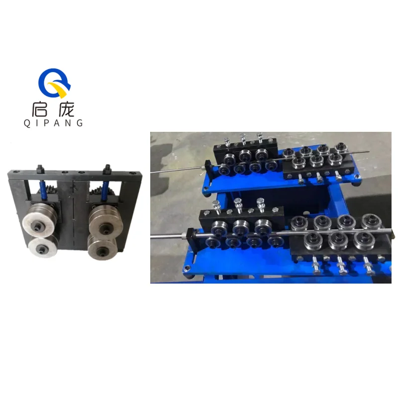 QIPANG OD 42 Durable Customizable 14 Rollers Traction Wire Straightening Machine without Electrical Equipment and Floor