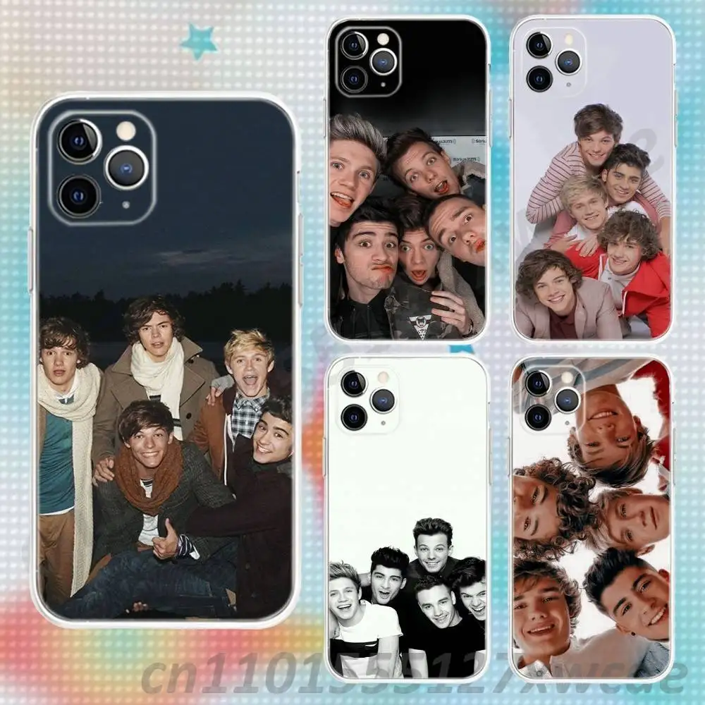 Band O-One Direction OD Transparent Phone Case For iPhone 17,13,15,12,11,14,16 Pro Max Mini 7,8 Plus SE4,17E Air Fundas
