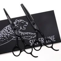 Tijeras de peluquería profesionales de alta calidad, corte de pelo de 5,5 y 6,0 pulgadas + tijeras de adelgazamiento, tijeras de salón, tienda de tijeras de peluquero