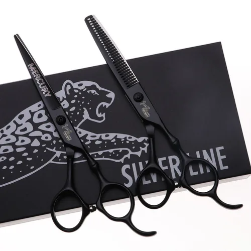 Tijeras de peluquería profesionales de alta calidad, corte de pelo de 5,5 y 6,0 pulgadas + tijeras de adelgazamiento, tijeras de salón, tienda de tijeras de peluquero