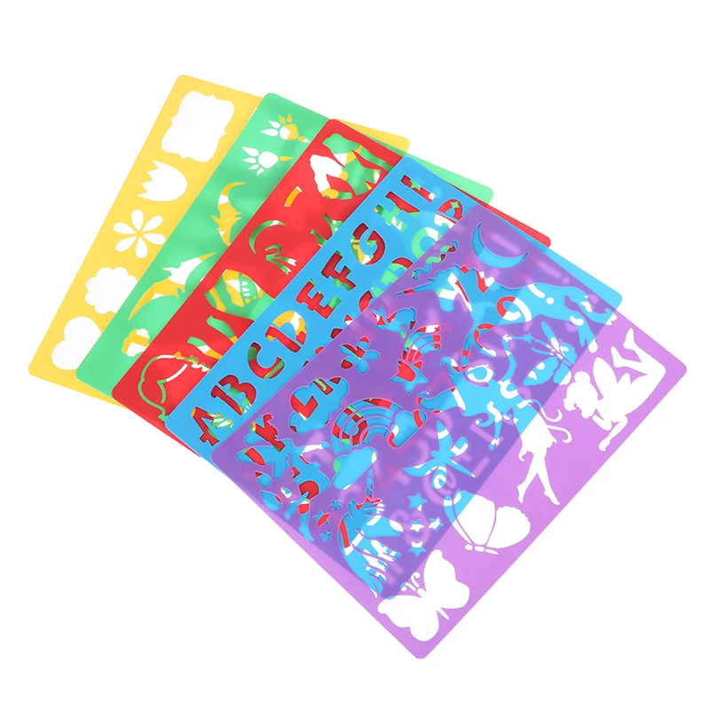 20 個幾何学スパイログラフ描画ステンシルセット絵画テンプレート定規アートクラフト子供子供教育玩具女の子男の子ギフト