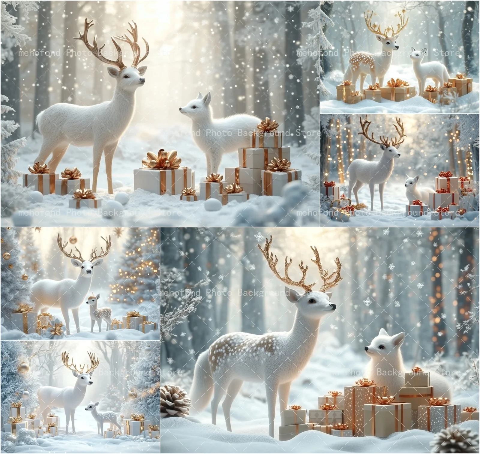 Photography Lighting White Background - Mehofond Photography Background Winter Christmas Tree